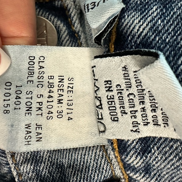 Jeans Calvin Klein,classic, size 13/14 - Picture 4 of 4